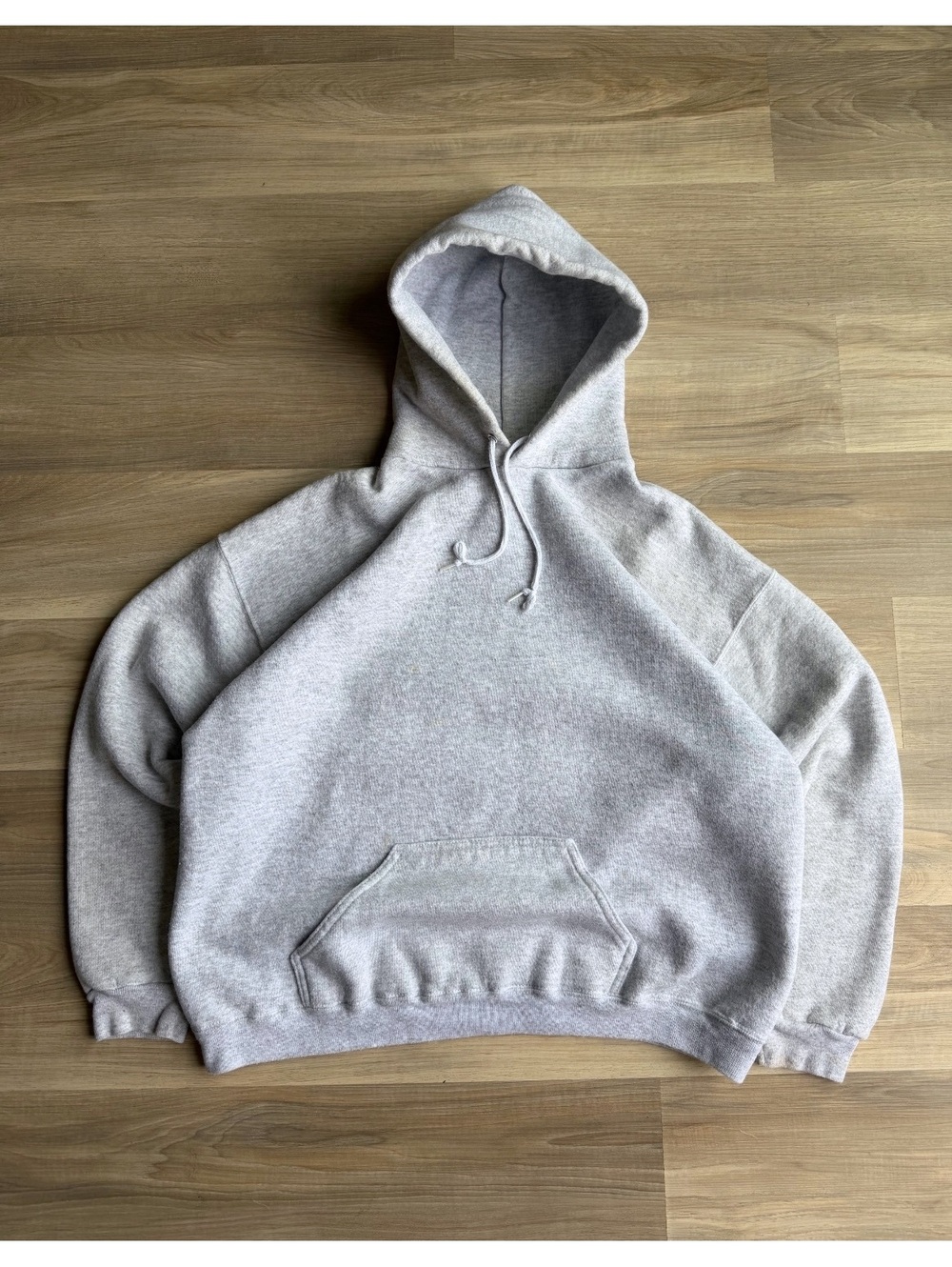 Vintage 90's USA Made Tultex Blank Grey Hoodie